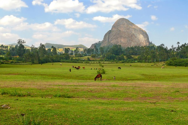 etiopia krajobraz