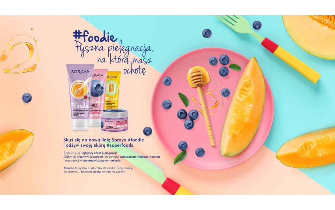 Kosmetyki SORAYA FOODIE z superfoods