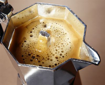 kawa w kawiarce