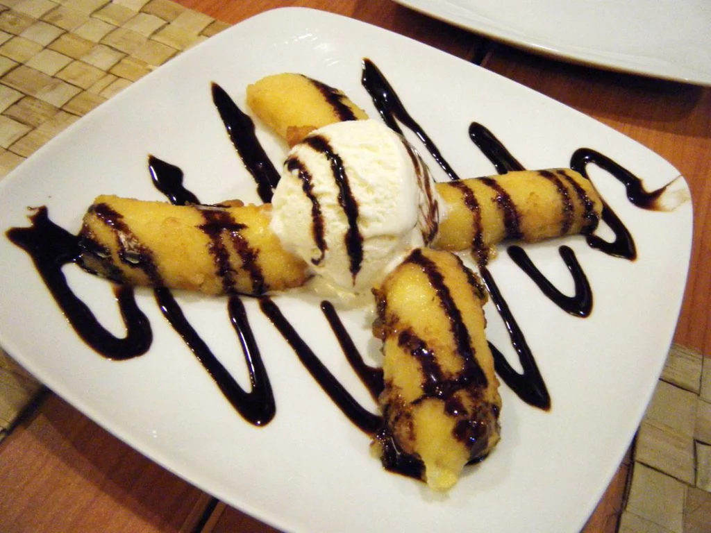 Bananowy dramat, czyli bananowy deser z lodami waniliowymi
