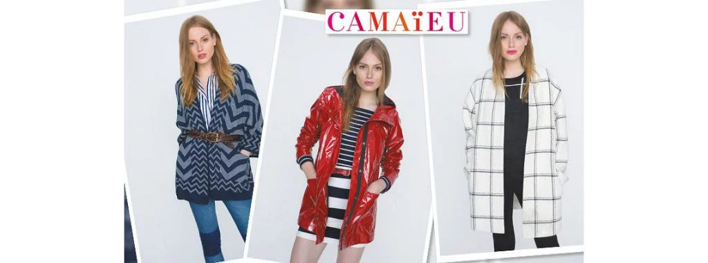 Camaieu AW 2015 – krata, denim folk I akcent marynarski lat 60'