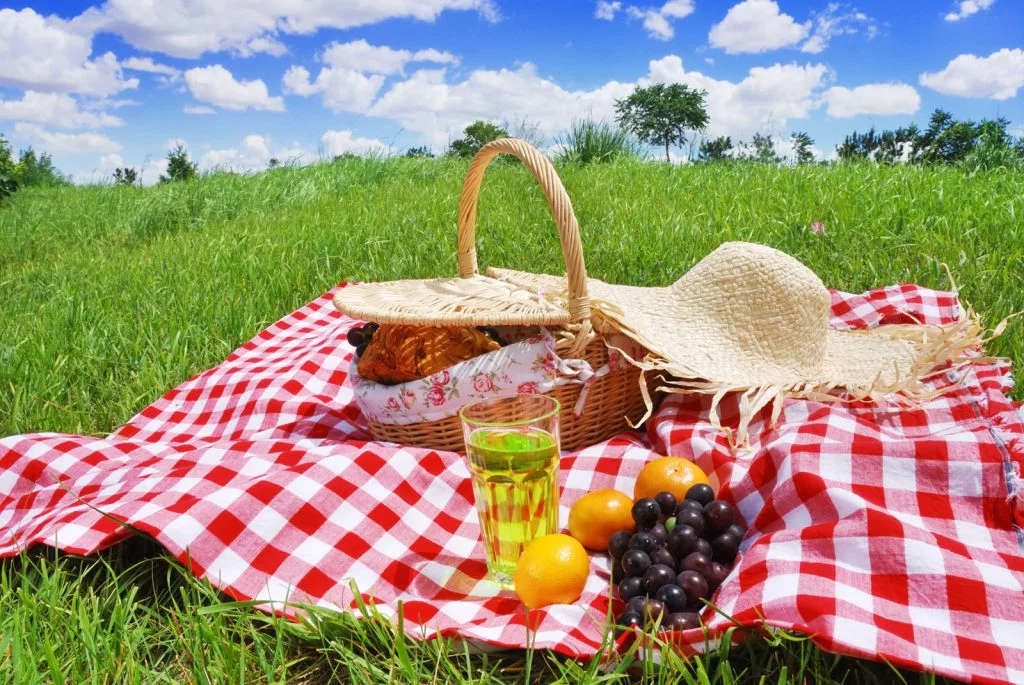 Piknikowy koszyk - niezbędnik
