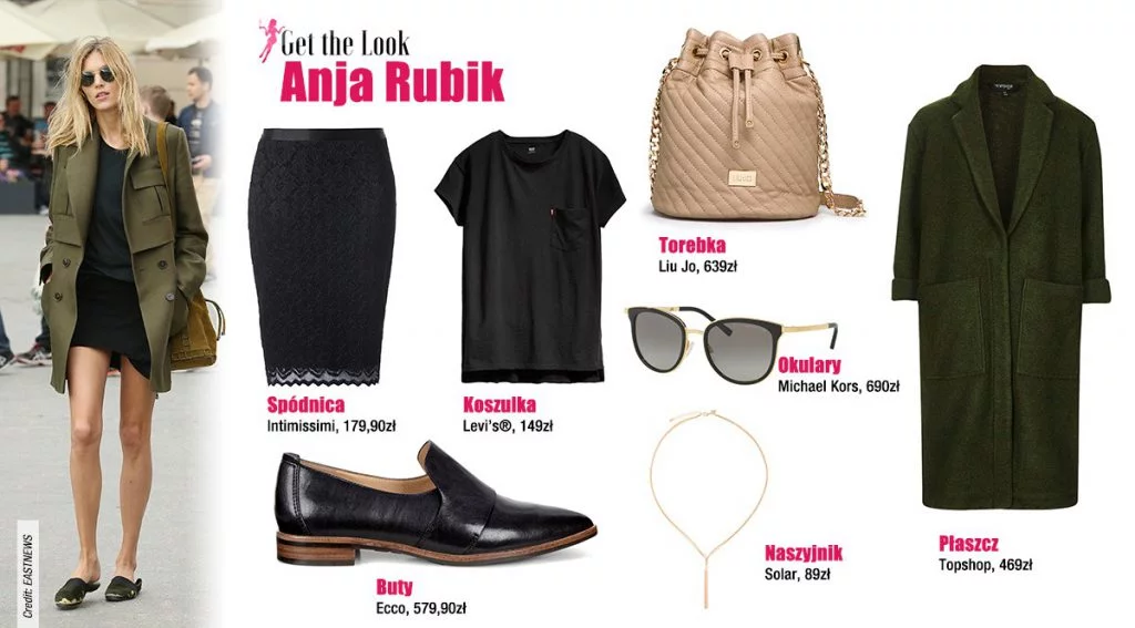 Anja Rubik – ikona stylu [get the look]