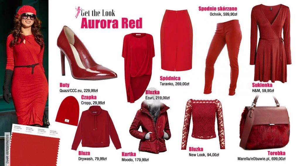 Kolory jesieni - Aurora Red [get the look]