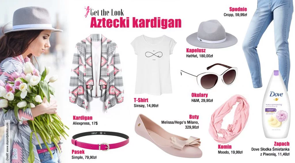 Aztecki kardigan [get the look]