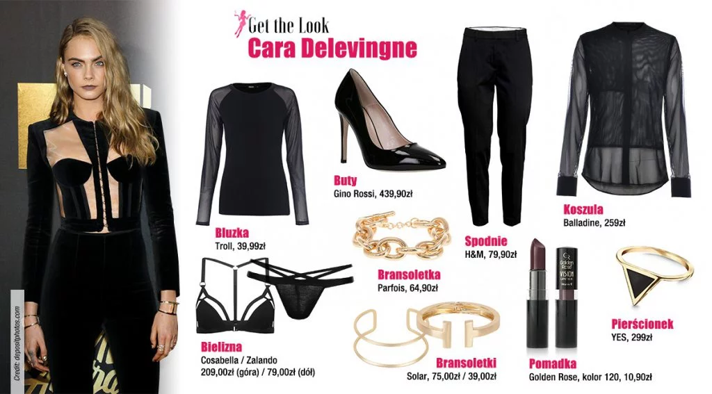 Cara Delevingne na MTV Movie Awards [get the look]