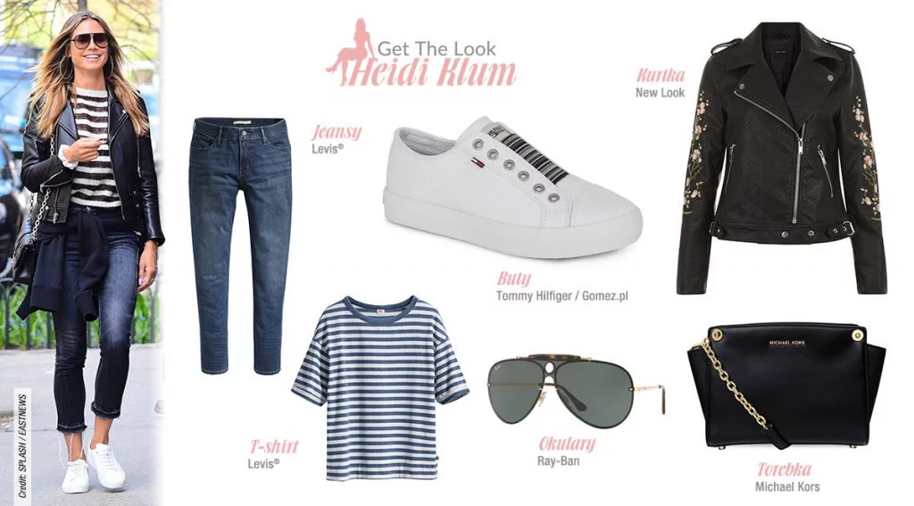 Get the look – Heidi Klum