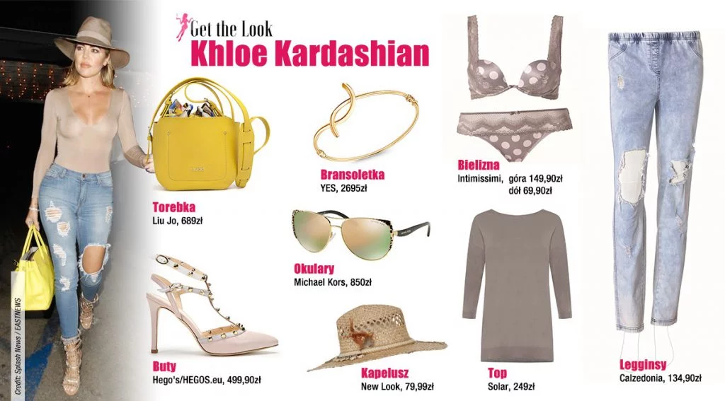 Khloe Kardashian [get the look]