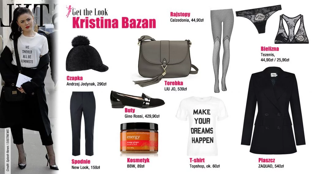 Kristina Bazan [get the look]