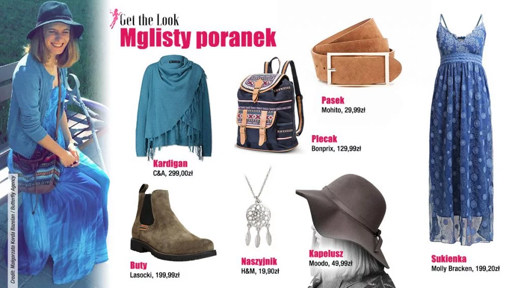 Mglisty poranek z kolorem Riverside [get the look]