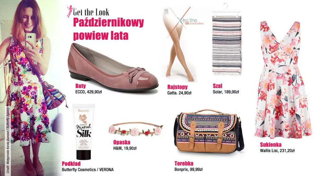 Październikowy powiew lata [get the look]