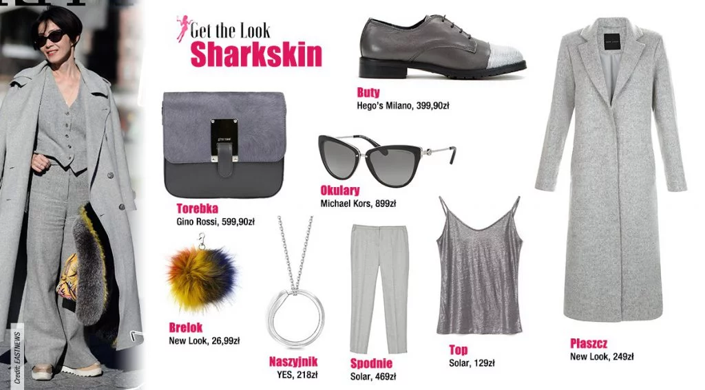 Kolory jesieni - Pantone Sharkskin [get the look]
