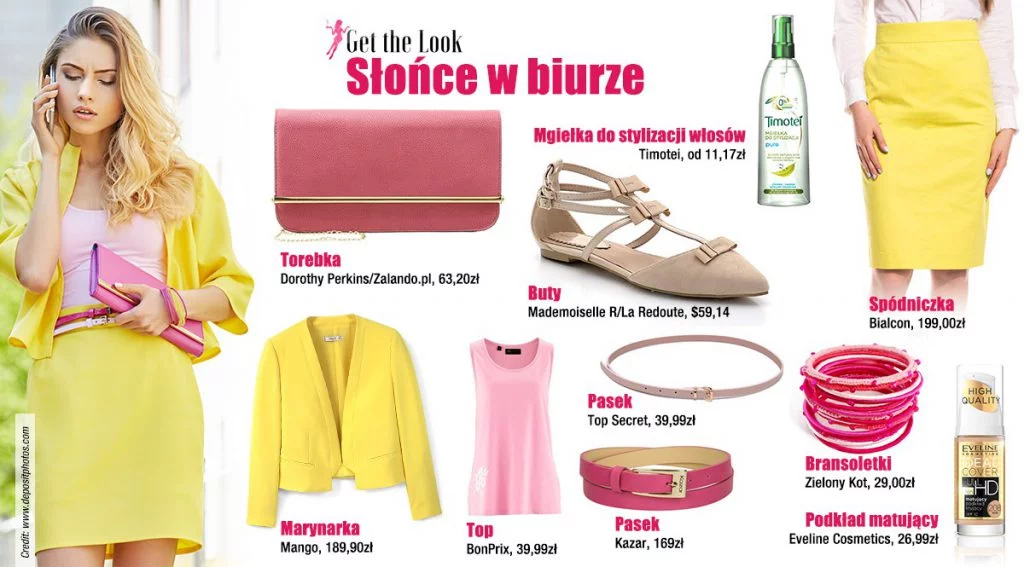 Słońce w biurze! [get the look]