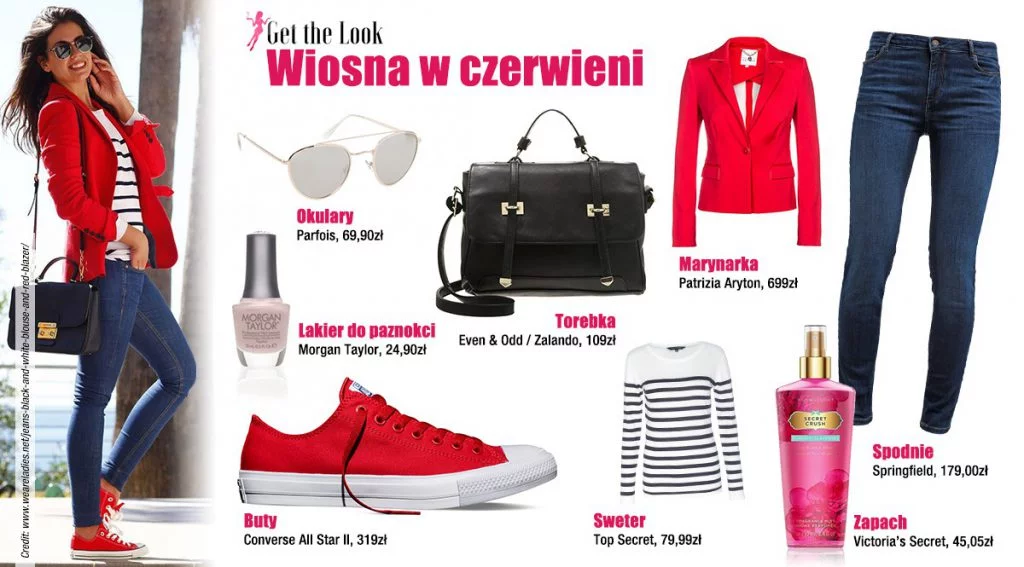 Wiosna w czerwieni [Get The Look]