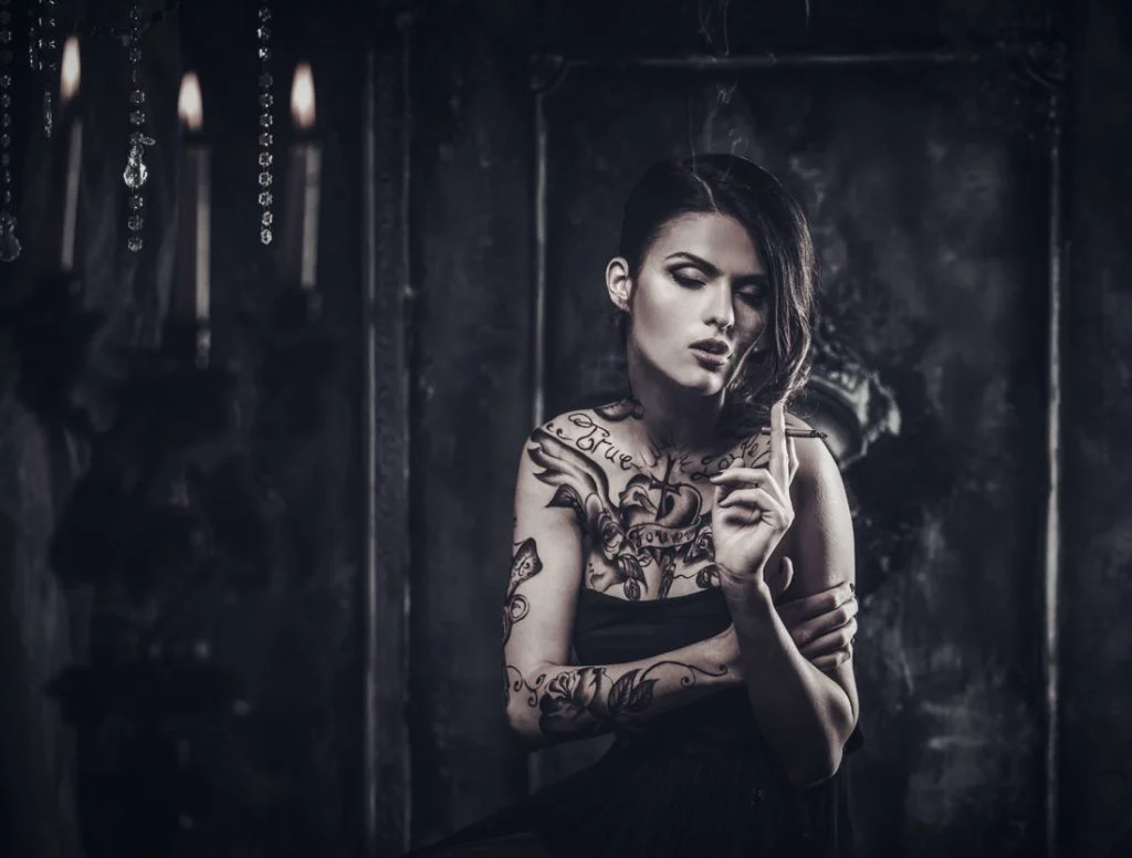 Gothic glam na zimę 2015 [hot trend]