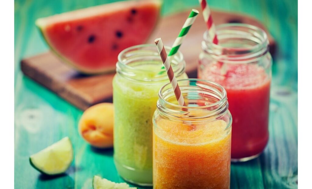 Smoothie na bazie herbaty
