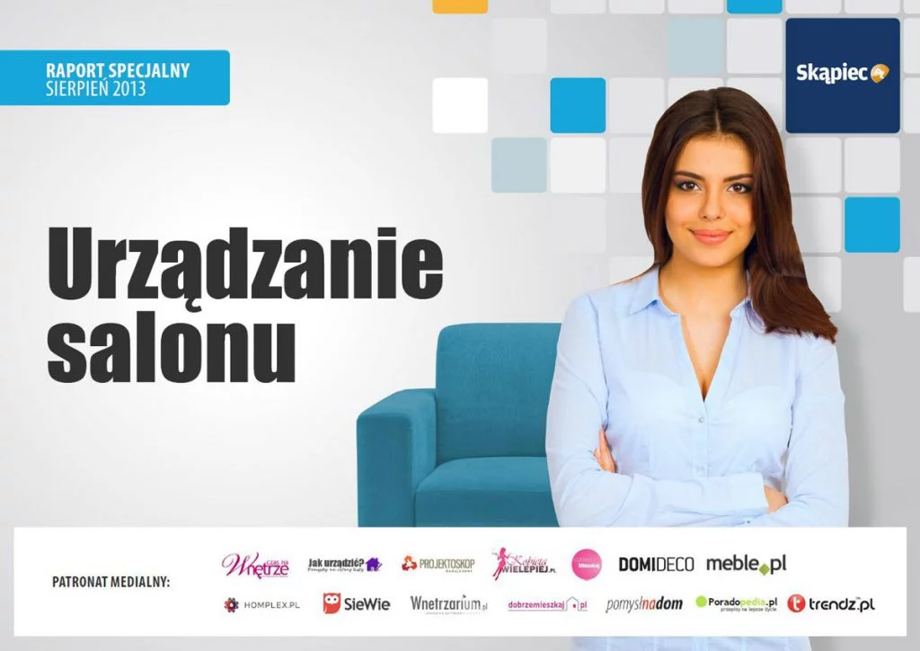 Urządzanie salonu - raport specjalny Skąpiec.pl