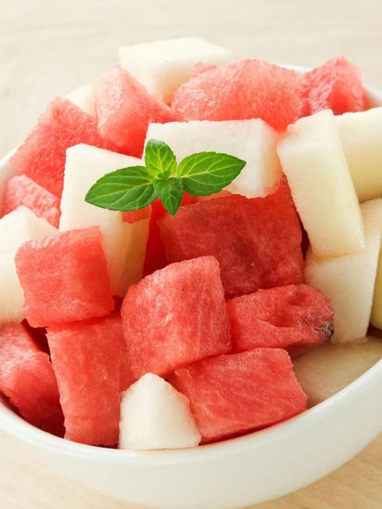 Sałatka z arbuza i melona - samo zdrowie