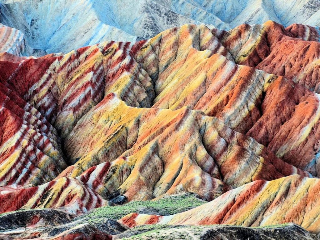 Zhangye Danxia, Chiny – tęczowe góry