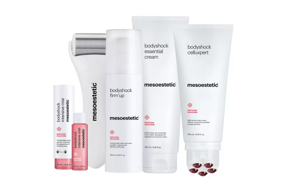 Modelowanie sylwetki przed sezonem bikini. Poznaj linię spersonalizowanych produktów do konturowania ciała - bodyshock®od mesoestetic®