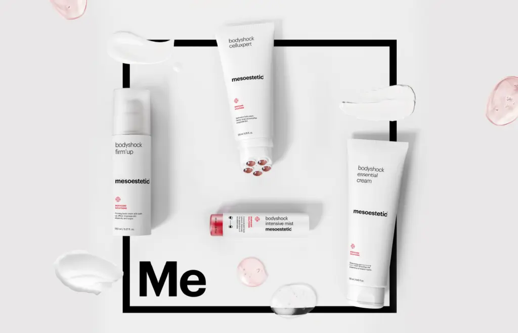 Personalizowana, profesjonalna pielęgnacja ciała przed sezonem bikini. Poznaj linię bodyshock®od mesoestetic®!