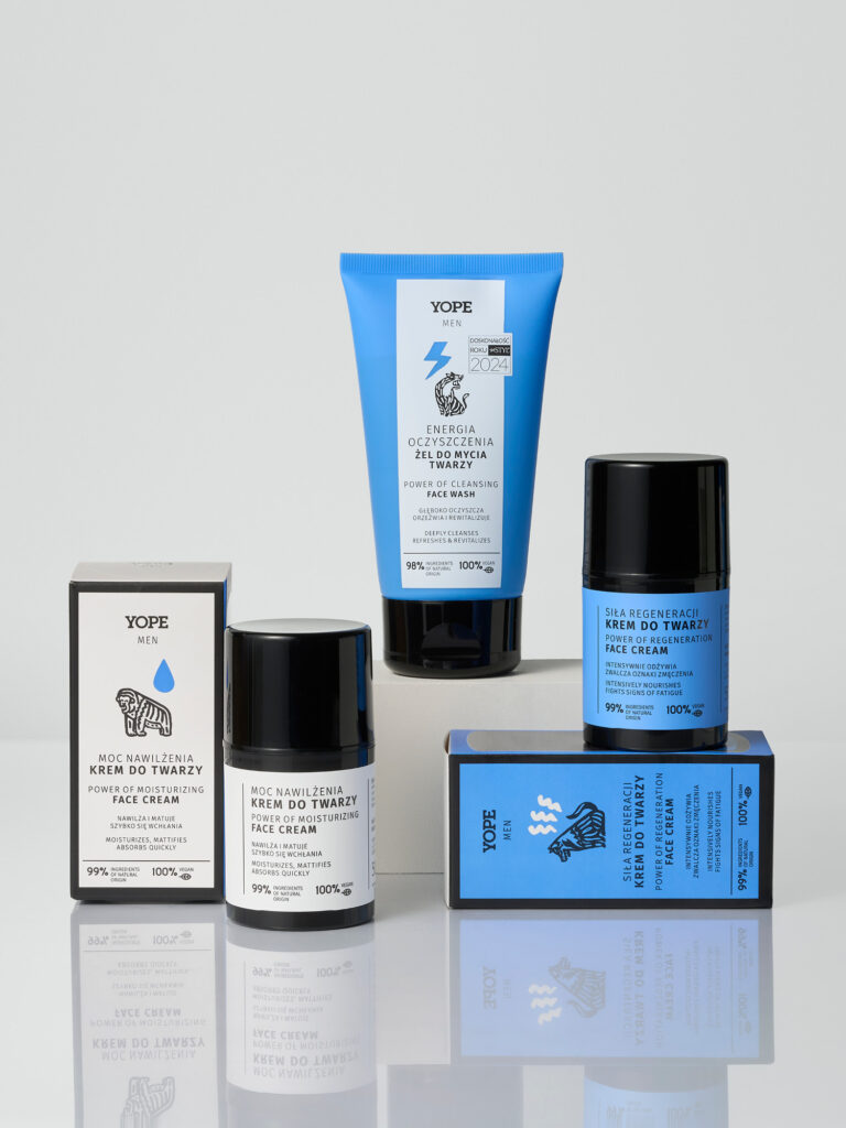 YOPE MEN – naturalna pielęgnacja dla mężczyzn, którą poczujesz od pierwszego użycia