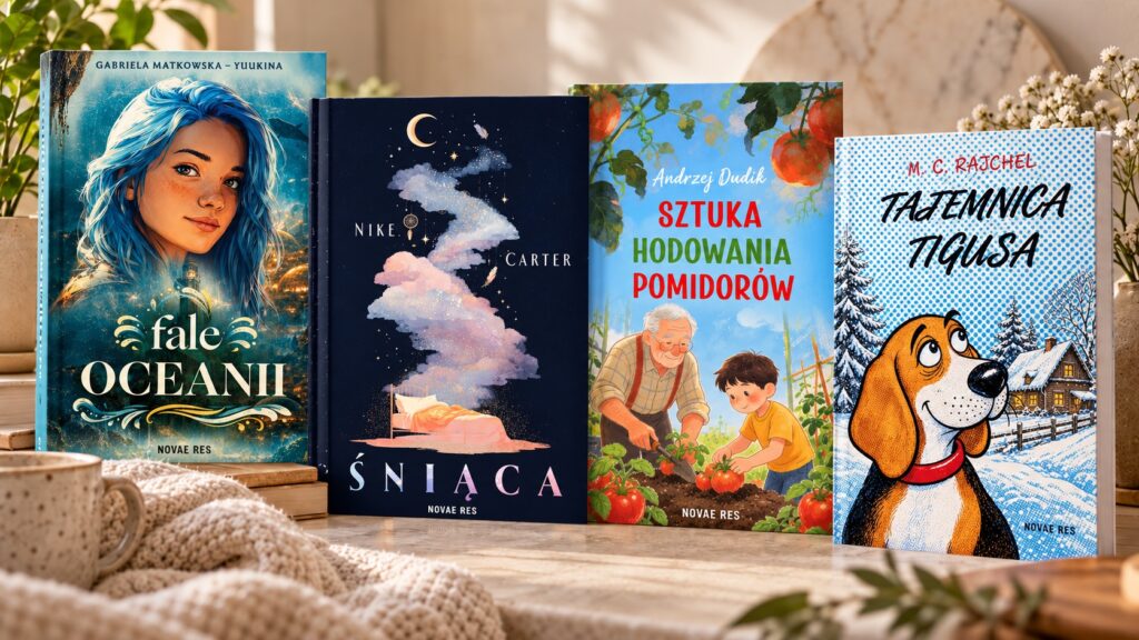 Co podsunąć dziecku do czytania tej jesieni? 4 nowości dla dzieci i młodzieży od Novae Res