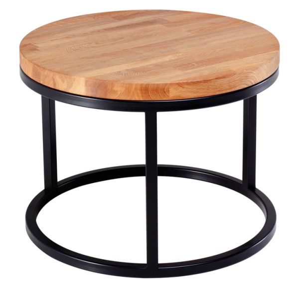 stylowy stolik z litego drewna sku 503